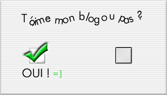 t'aime mon blog